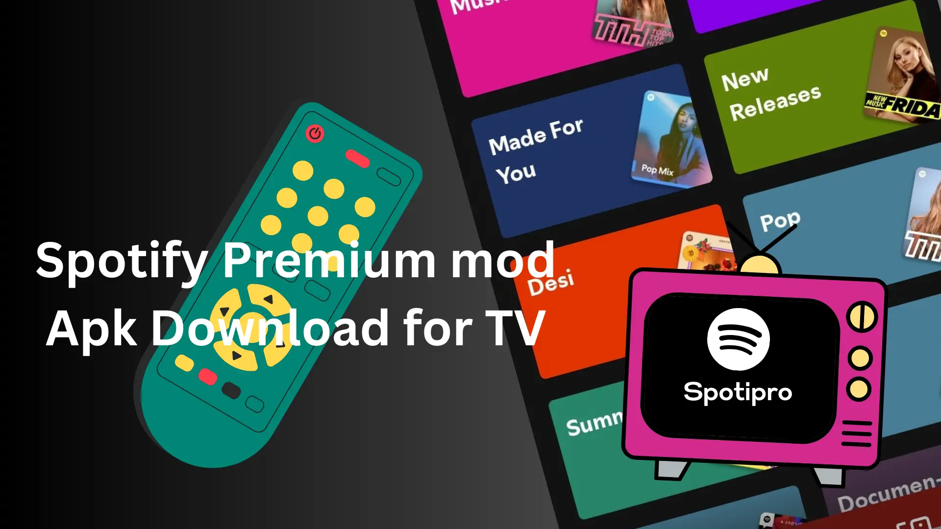 Spotify Premium mod Apk Download for TV