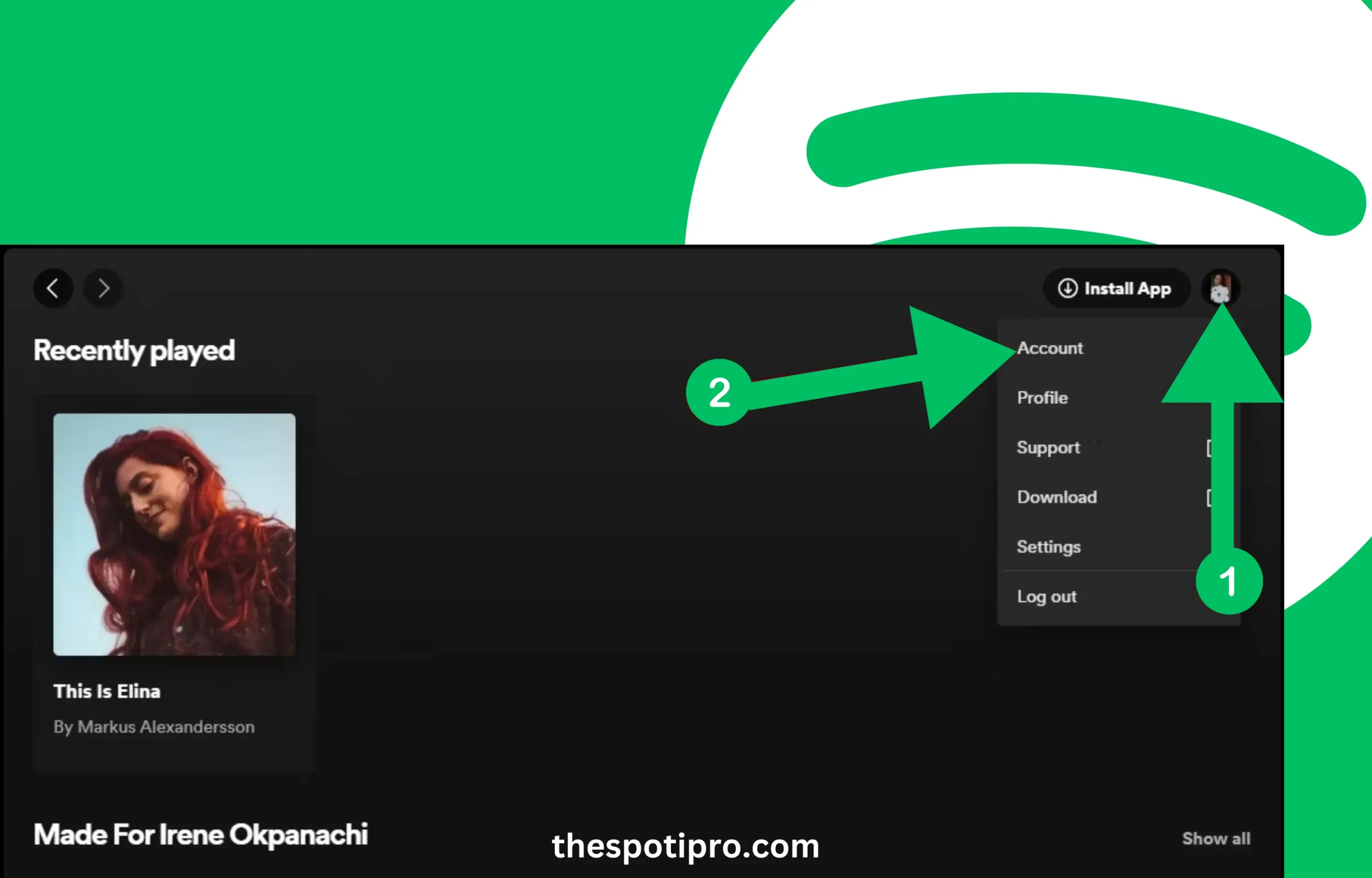 Spotify Payment Method on Computer Browser: